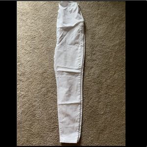 White JCrew Maternity Jeans